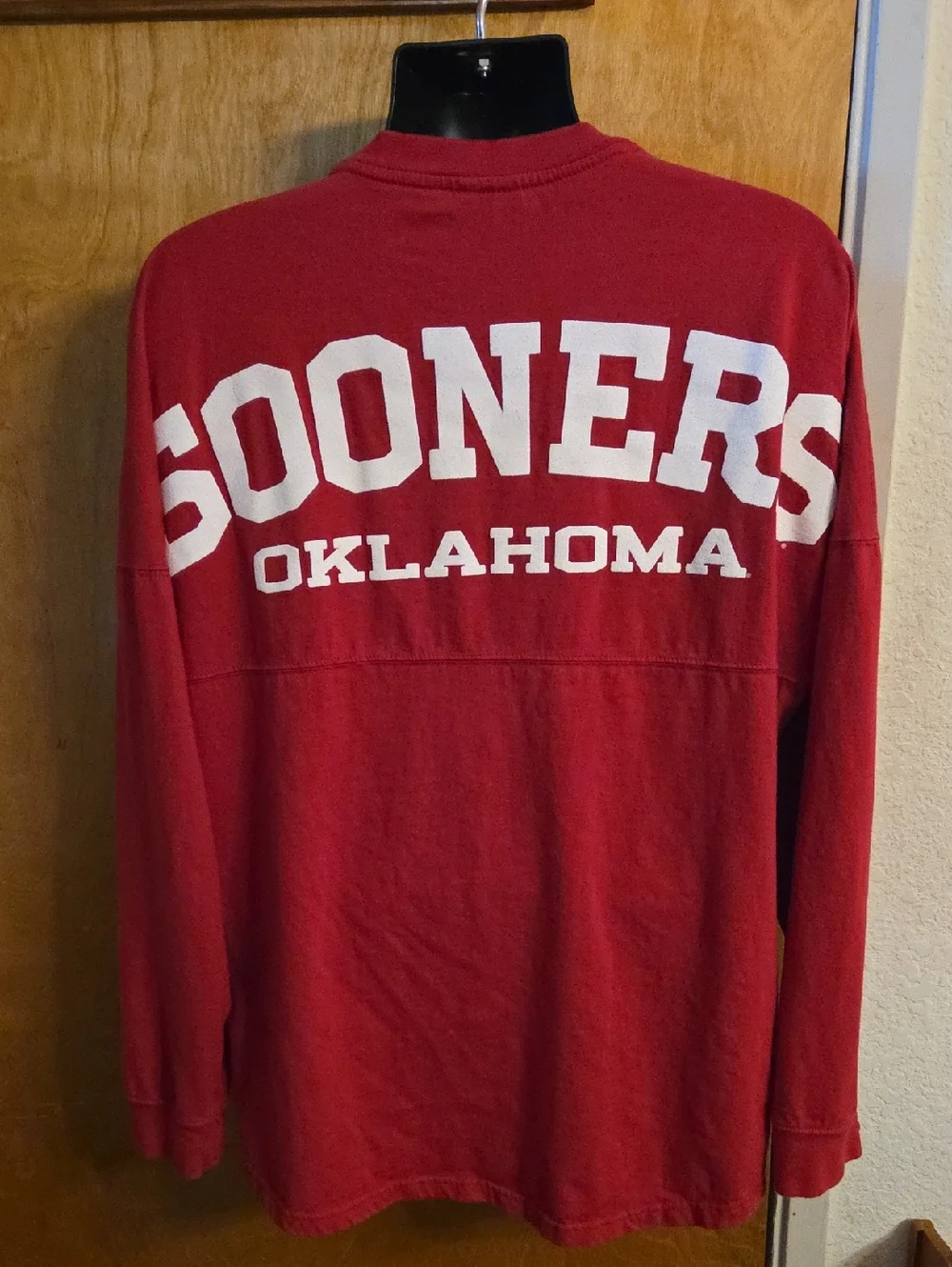 Oklahoma Sooners Spirit Jersey Size Large Sooner Spell Out On Back - Picture 4 of 6